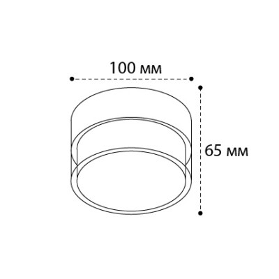 Точечный светильник  IT06-6042 white 3000K