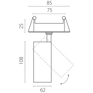 Спот Alta Base A5147RS