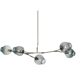 Подвесная люстра Bubble KG0579P-5 smoky