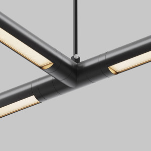 T-образный плоский коннектор Accessories for system Shelf CA015TC-P-B