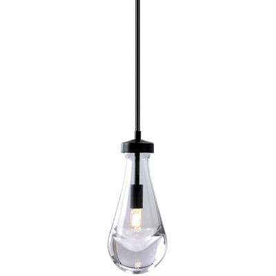 Подвесной светильник Raindrop MT9093-1H black brushed gold