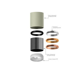 Кольцо декоративное Diy Spot N7142