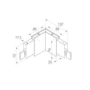 Коннектор LINEAIR FLAT 031531