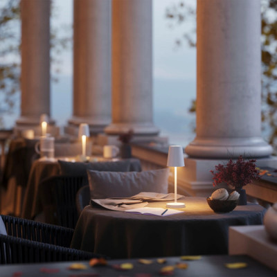 Уличная настольная лампа DAISY 058566