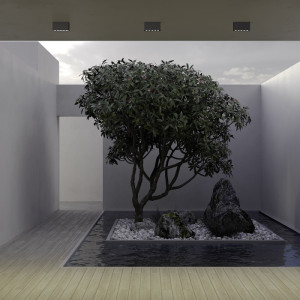 Потолочный светильник уличный Ares O309CL-L10GF3K