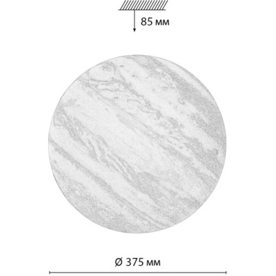 Настенно-потолочный светильник Jupiter 7724/DL