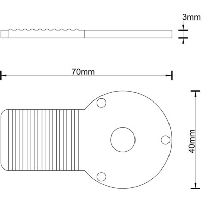 Педаль Alpha Pedal spike