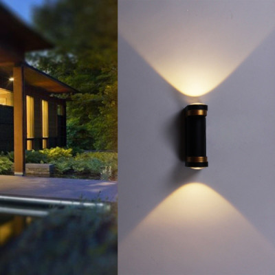 Архитектурная подсветка  86814-9.2-002TL COB2*3W  BK+GD