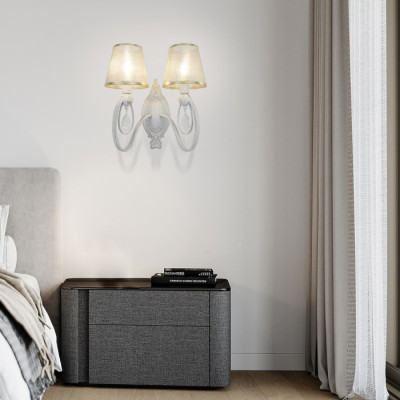 Бра AM347203 347203/2W WT+G