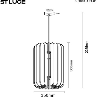 Подвесной светильник Sentito SL3004.453.01