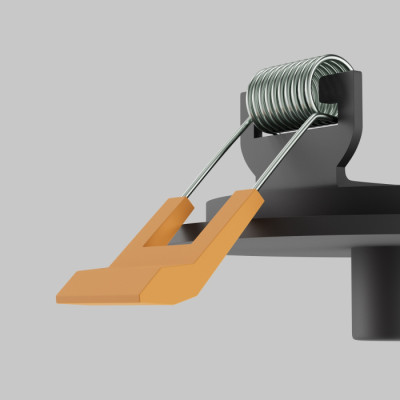 Встраиваемая потолочная чаша Accessories for tracks Arity TRA233RCB-B